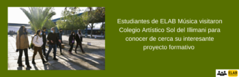 Coordinador y estudiantes de ELAB Música participan en importante encuentro del Colegio Artístico Sol del Illimani